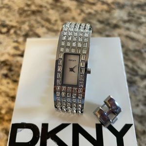 DKNY Ladies Silver Watch